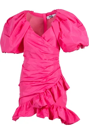 Msgm Mujer, Vestidos, Rosa, Talla: S