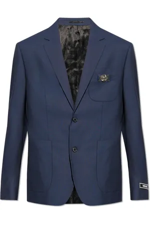 VERSACE Hombre, Chaquetas, Azul, Talla: S