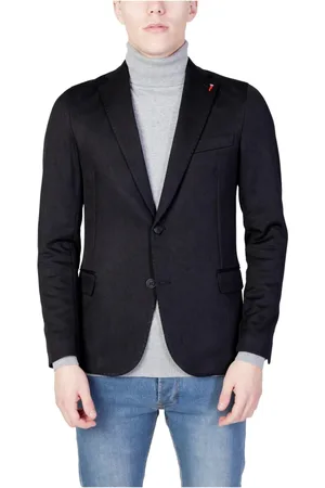 MULISH Hombre, Chaquetas, Negro, Talla: 3XL