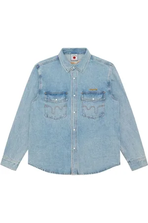 ICECREAM Hombre, Camisas, Azul, Talla: M