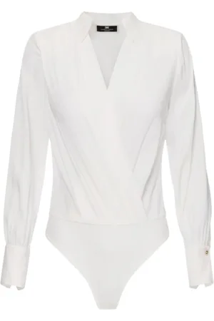 Elisabetta Franchi Mujer, Camisetas, Blanco, Talla: S