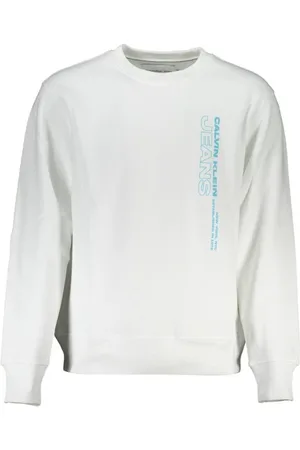 Calvin Klein Hombre, Sudaderas, Blanco, Talla: 2XL
