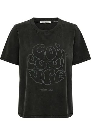 Co`Couture Mujer, Camisetas, Negro, Talla: S