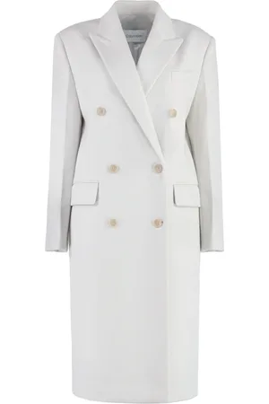 Calvin Klein Mujer, Abrigos, Gris, Talla: M