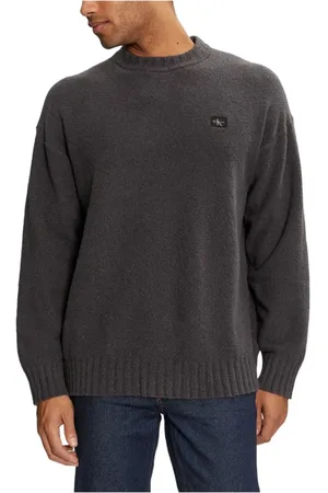 Calvin Klein Hombre, Jerseys, Gris, Talla: XL