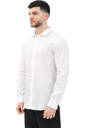 Roberto Cavalli Hombre, Camisas, Blanco, Talla: S