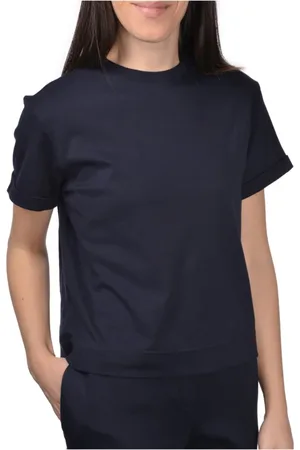 Gran Sasso Mujer, Camisetas, Azul, Talla: S