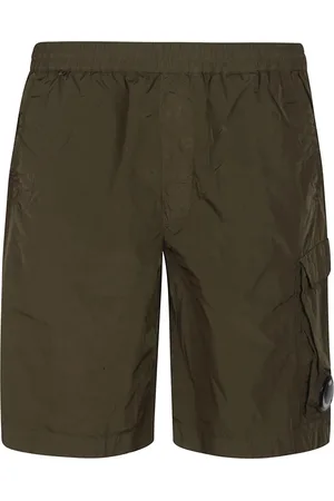 C.P. Company Hombre, Pantalones cortos, Verde, Talla: L