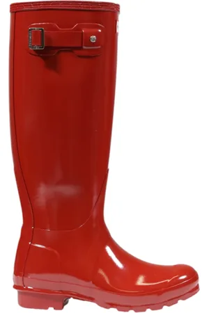 Hunter Mujer, Zapatos, Rojo, Talla: 36 EU