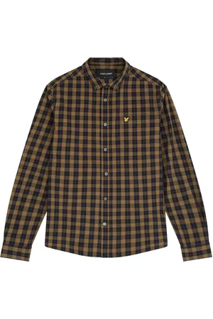 Lyle & Scott Hombre, Camisas, Negro, Talla: S