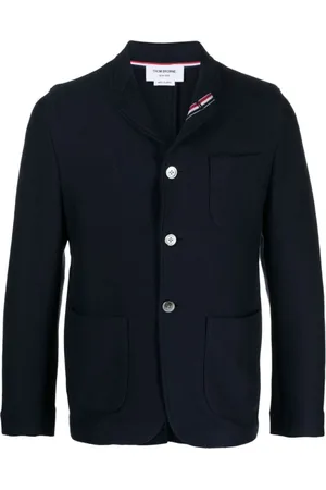 Thom Browne Hombre, Chaquetas, Azul, Talla: M