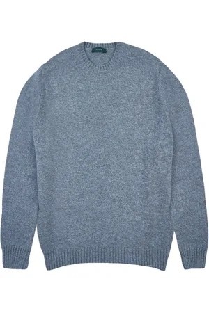 ZANONE Hombre, Jerseys, Azul, Talla: L
