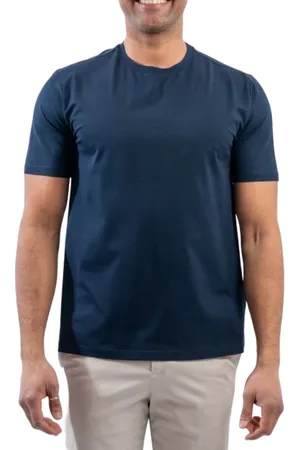 HERNO Hombre, Camisetas, Azul, Talla: S