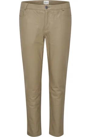 My Essential Wardrobe Mujer, Pantalones, Marrón, Talla: 2XL