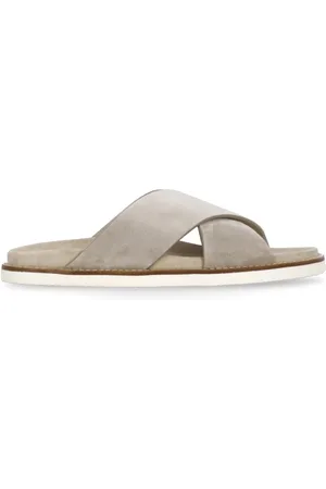 Brunello Cucinelli Hombre, Zapatos, Gris, Talla: 42 EU