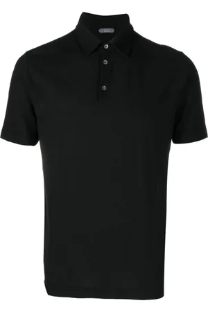 ZANONE Hombre, Camisetas, Negro, Talla: XL
