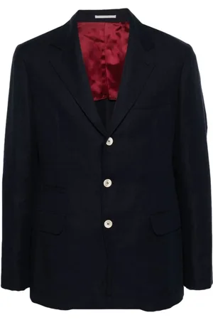 Brunello Cucinelli Hombre, Chaquetas, Azul, Talla: M