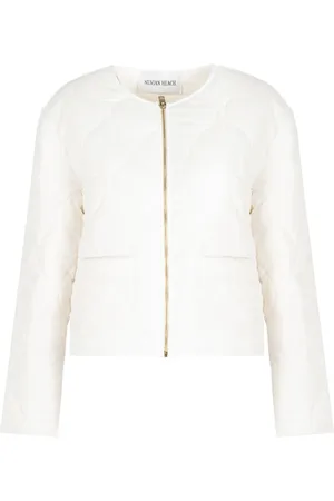 Silvian Heach Mujer, Chaquetas, Blanco, Talla: M