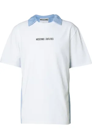 Moschino Hombre, Camisetas, Blanco, Talla: M