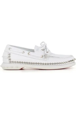 Christian Louboutin Mujer, Zapatos, Blanco, Talla: 40 EU