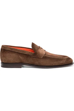 santoni Hombre, Zapatos, Marrón, Talla: 42 1/2 EU