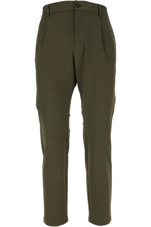 CRUNA Hombre, Pantalones, Verde, Talla: S