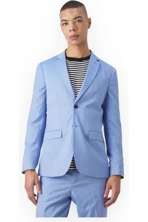 SELECTED Hombre, Chaquetas, Azul, Talla: M