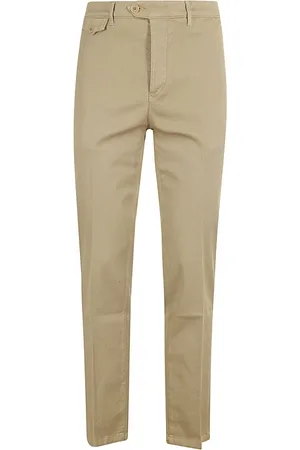 TELA Hombre, Pantalones, Marrón, Talla: W36