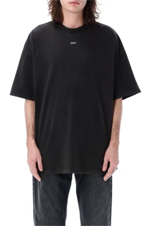 OFF-WHITE Hombre, Camisetas, Negro, Talla: S