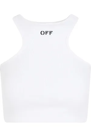 OFF-WHITE Mujer, Camisetas, Blanco, Talla: S