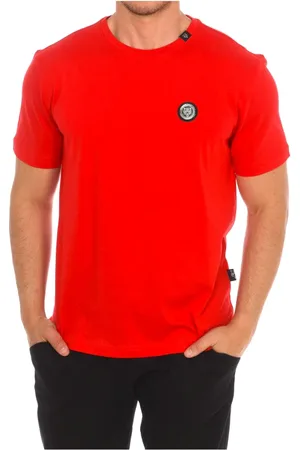 Philipp Plein Hombre, Camisetas, Rojo, Talla: 2XL