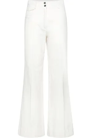 FORTE FORTE Mujer, Pantalones, Blanco, Talla: M