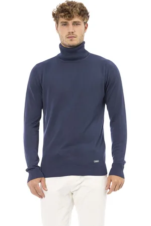 BALDININI Hombre, Jerseys, Azul, Talla: L