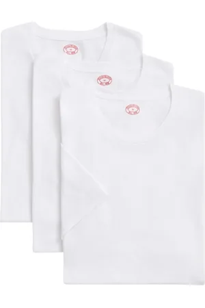 Brooks Brothers Hombre, Camisetas, Blanco, Talla: 2XL