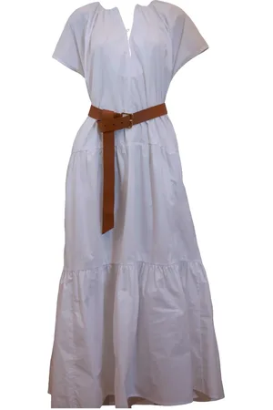 Roberto Collina Mujer, Vestidos, Blanco, Talla: M