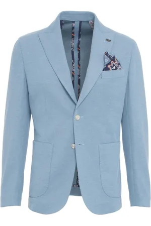 BOB der Bär Hombre, Chaquetas, Azul, Talla: L