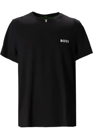 HUGO BOSS Hombre, Camisetas, Negro, Talla: XL
