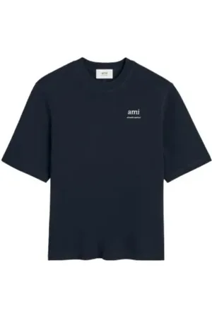 Ami Hombre, Camisetas, Azul, Talla: XL