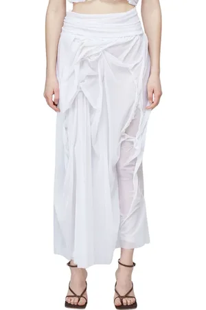 DI PETSA Mujer, Faldas, Blanco, Talla: M
