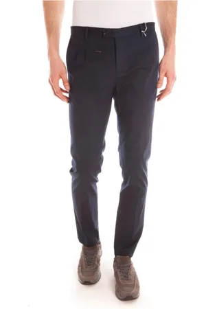 D.A. Daniele Alessandrini Hombre, Pantalones, Azul, Talla: 2XL