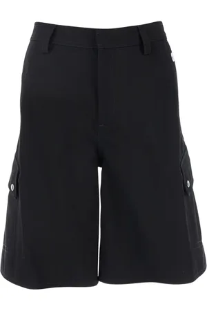 OFF-WHITE Hombre, Pantalones cortos, Negro, Talla: L