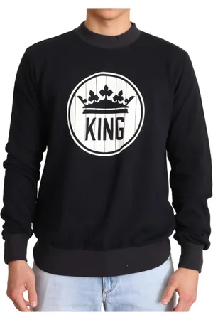 Dolce & Gabbana Hombre, Sudaderas, Azul, Talla: S