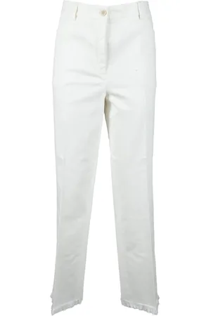 ANTONELLI Mujer, Pantalones, Blanco, Talla: L