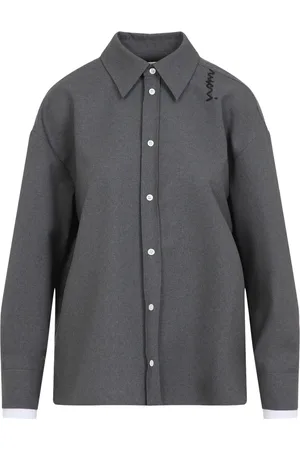 Marni Mujer, Blusas y Camisas, Gris, Talla: XS