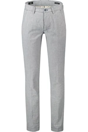 Masons Hombre, Pantalones, Gris, Talla: L