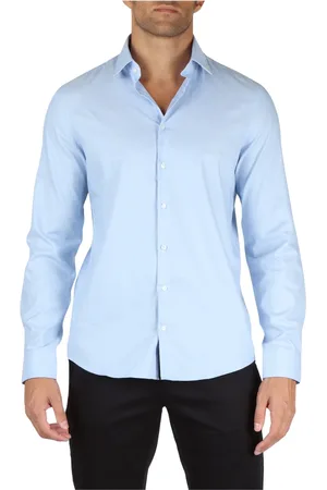 Calvin Klein Hombre, Camisas, Azul, Talla: M