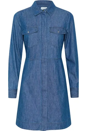 Part Two Mujer, Vestidos, Azul, Talla: XL