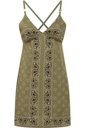Palm Angels Mujer, Vestidos, Verde, Talla: XS
