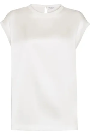 Brunello Cucinelli Mujer, Blusas y Camisas, Blanco, Talla: S