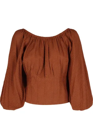 FEDERICA TOSI Mujer, Blusas y Camisas, Naranja, Talla: XS